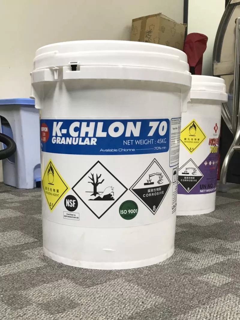 K Chlorine Nippon 70% – Hóa Chất Đại Việt