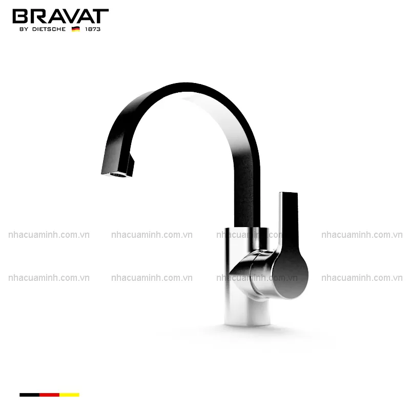 Vòi lavabo nóng lạnh Bravat F13379C-ENG 