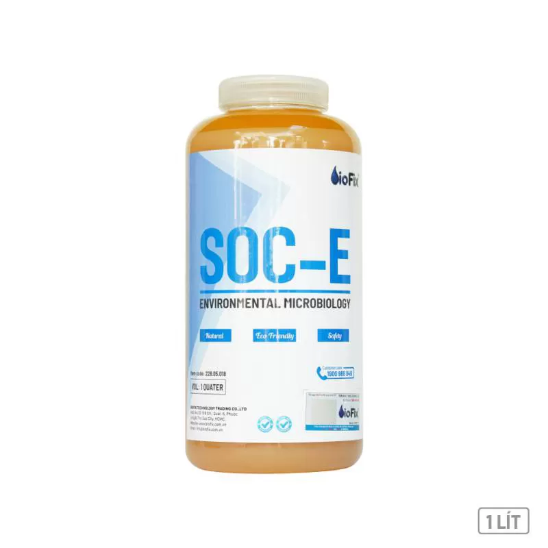 228.05.018 – BioFix SOC-E – Vi sinh khử mùi rác thải tinh