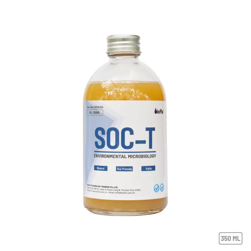 228.05.024 – BioFix SOC-T – Vi sinh khử mùi chất thải, chuồng trại chăn nuôi (350ml)