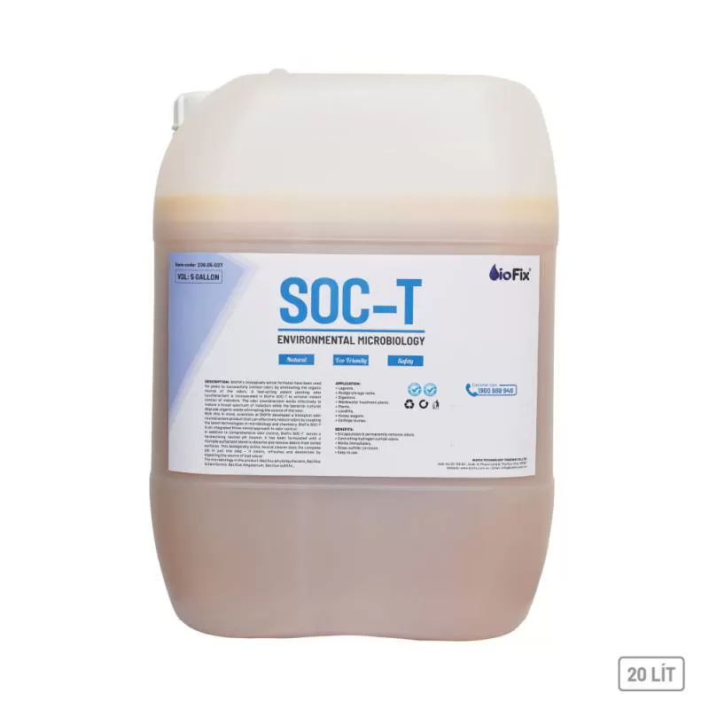 228.05.027 – BioFix SOC-T – Vi sinh khử mùi chất thải, chuồng trại chăn nuôi