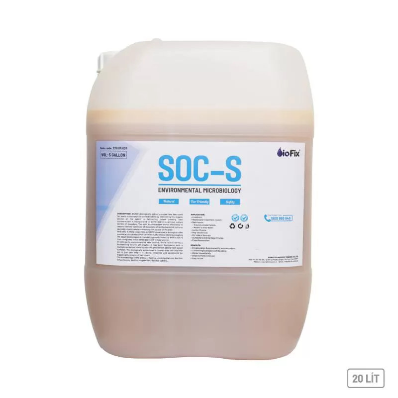 228.05.028 – BioFix SOC-S – Vi sinh khử mùi nước thải