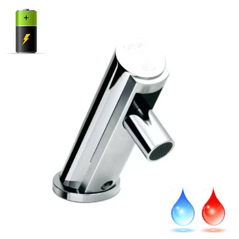 Vòi rửa lavabo cảm ứng nóng lạnh Inax AMV-90K (dùng pin) 