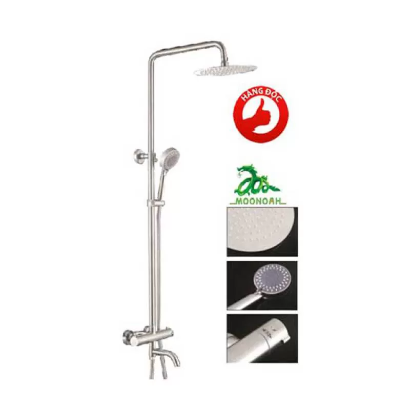 Sen cây nhiệt độ inox 304 mờ Moonoah MN-2398