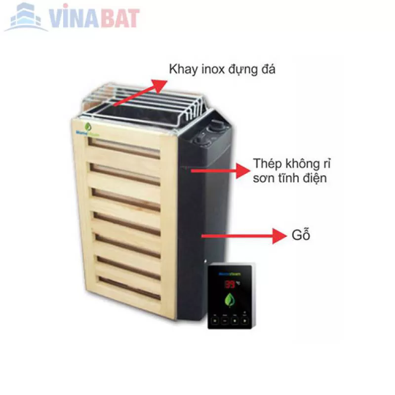 Máy xông hơi khô Homesteam MA 330 HSK - VinaBAT