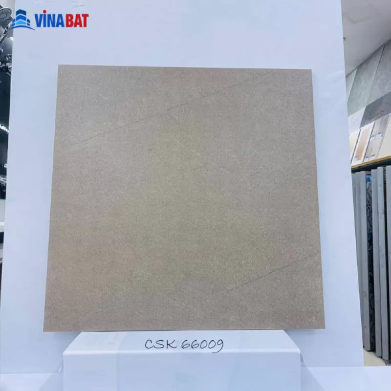 Gạch lát nền Grand 60x60cm CSK66009 granit màu nâu men matt 