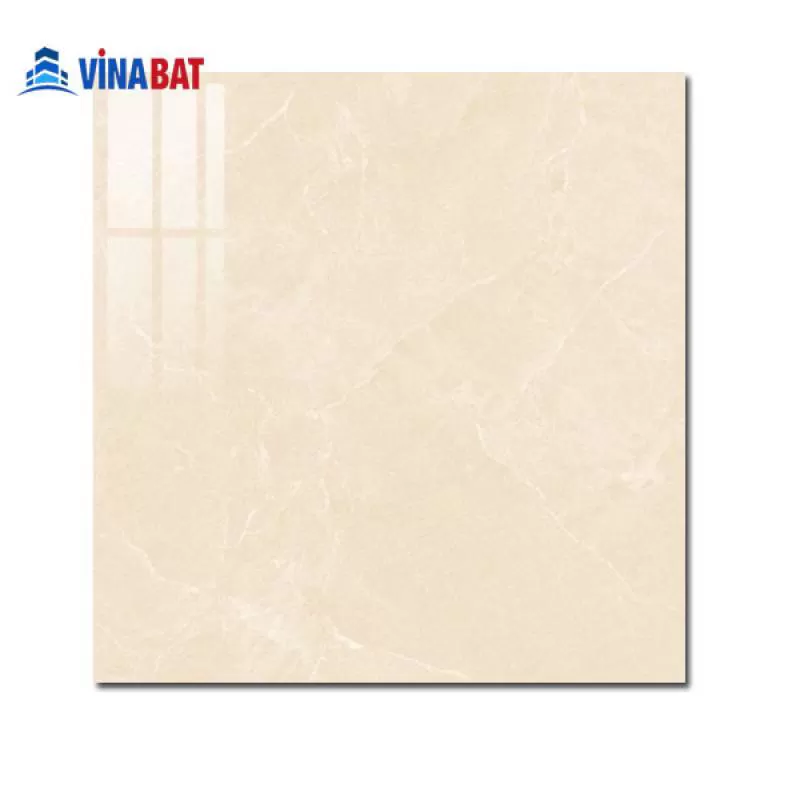 Gạch ốp lát Grand 80x80cm AMP88005 vân đá màu kem siêu bóng