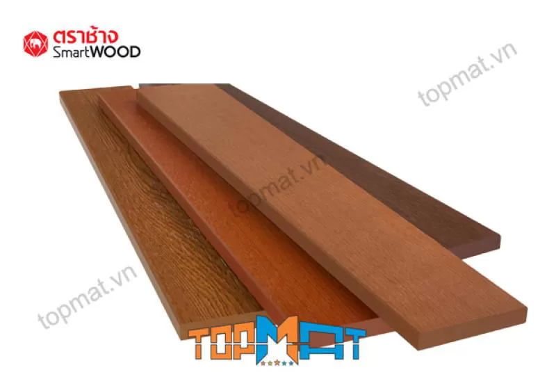 Lam chắn nắng giả gỗ Smartwood SCG Thái Lan