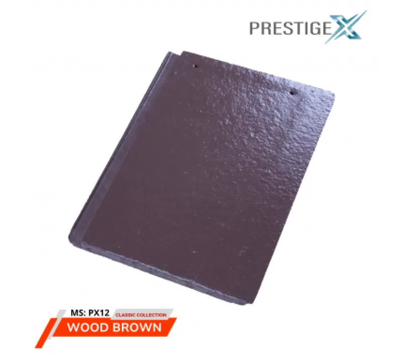 Giá Ngói màu SCG phẳng Prestige X Màu Wood Brown PX 12 19500