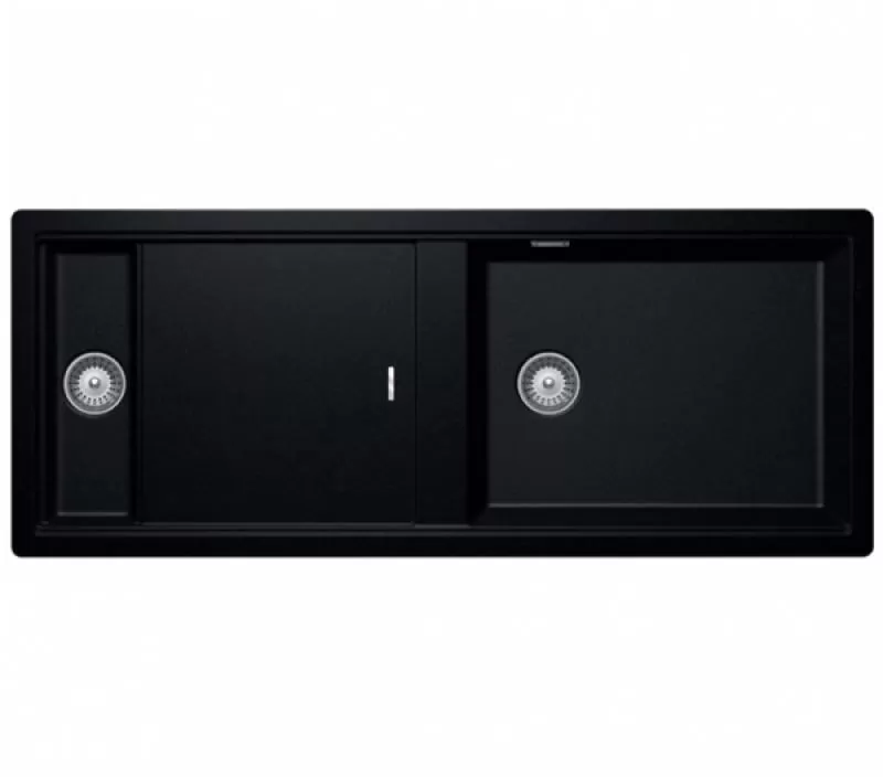 Chậu đá Hafele 2 hộc, Work Station HS - GDD 11446, 1140 x 460 x 140/230 mm
