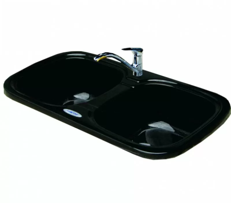 Chậu đá Việt Mỹ S2N-01, 790 x 480 x 215 mm, 2 hộc