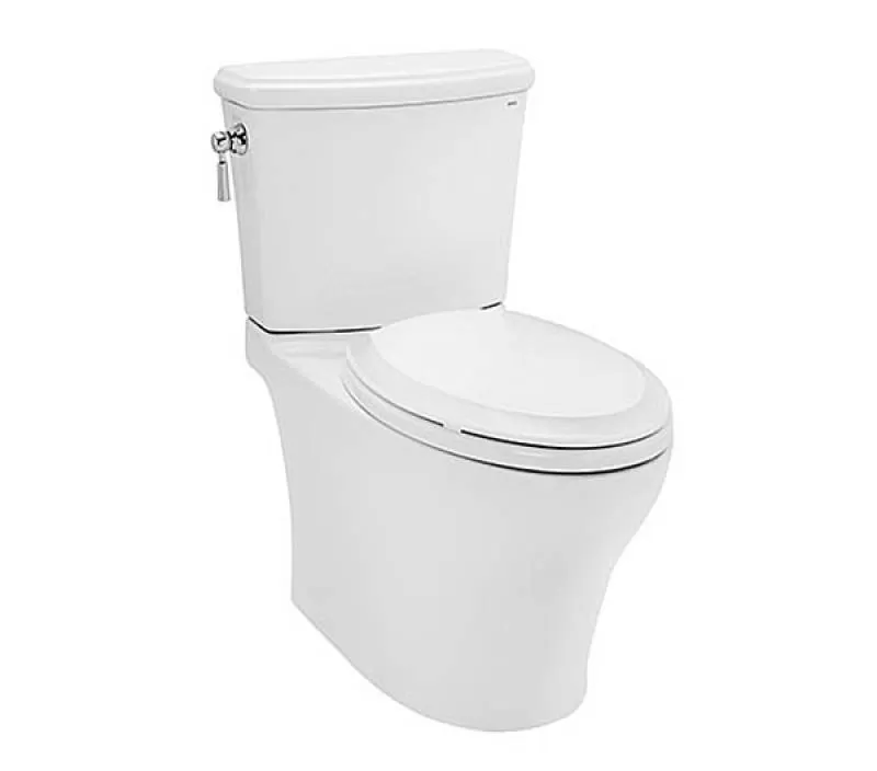 Bàn cầu hai khối Toto CS986GT9, nắp cổ điển, xả xoáy