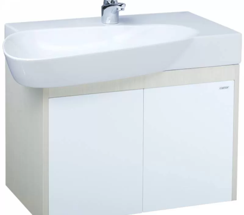 Bộ chậu rửa Lavabo LF5362 và Tủ kệ EH065V Caesar 