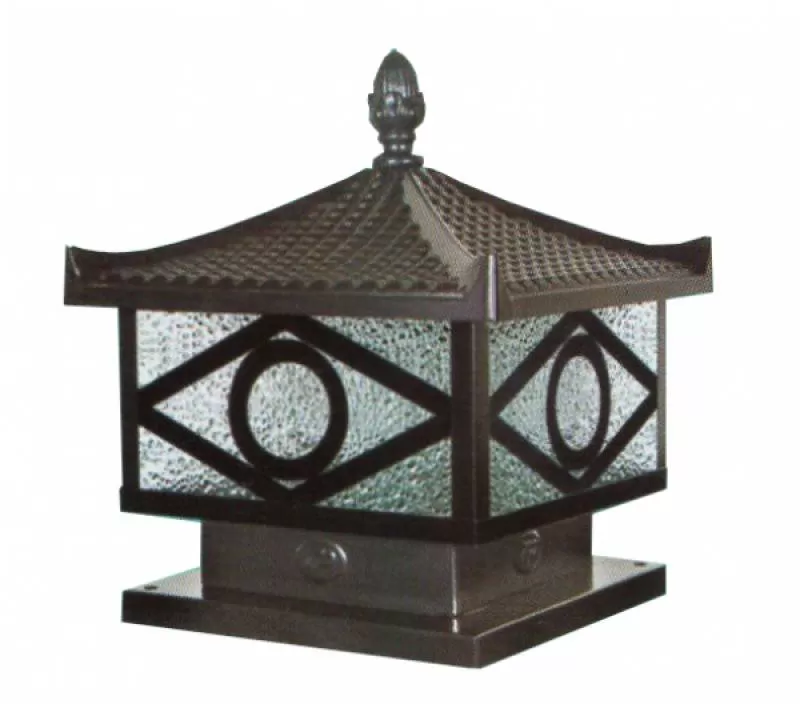 Đèn trụ cổng Bình Minh, BTR 0402, đường kính 200 - 250 - 300 và 400 mm