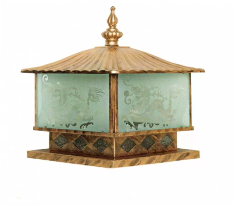 Đèn trụ cổng Bình Minh, BK 30A, đường kính 200 - 250 - 300 và 400 mm