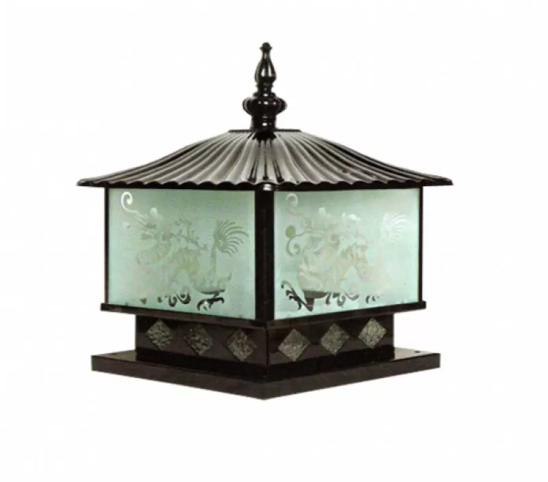 Đèn trụ cổng Bình Minh, BK 30B, đường kính 200 - 250 - 300 và 400 mm
