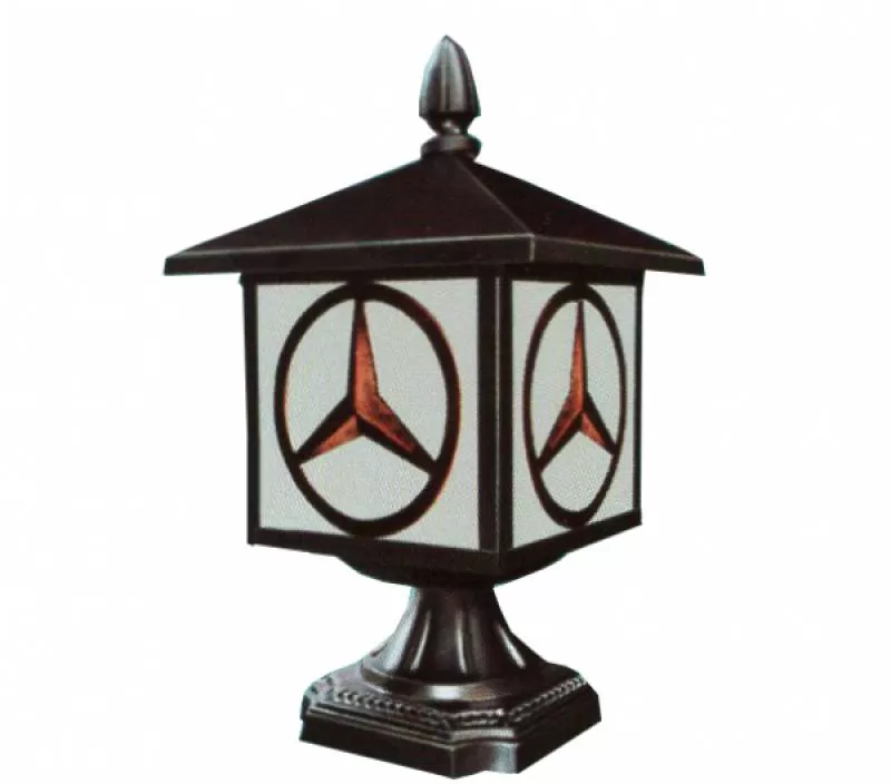 Đèn trụ cổng Bình Minh, BTR 1401B1, đường kính 200mm