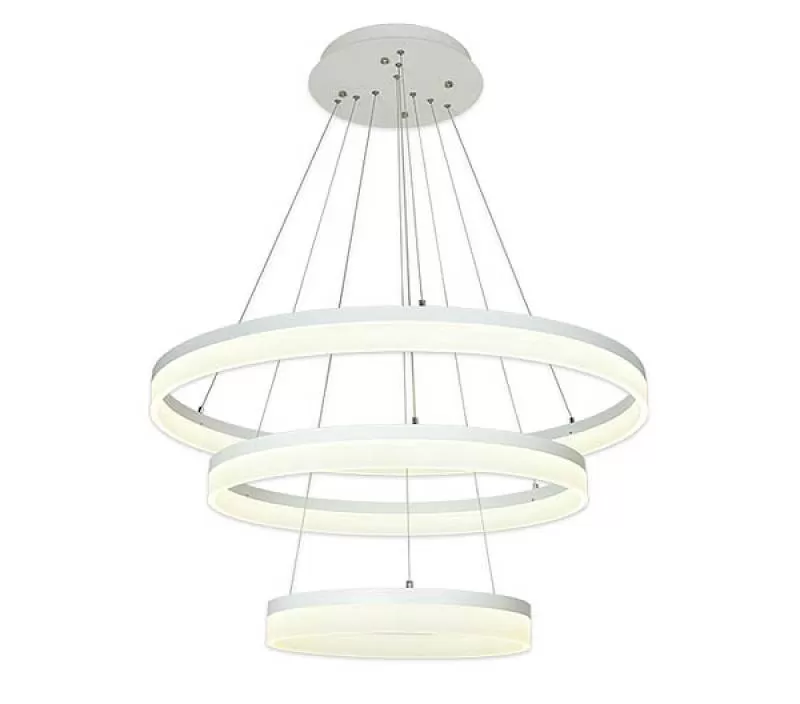 Đèn thả vòng tròn 3 tầng Euro Era TL5063, 200 - 400 - 600 mm