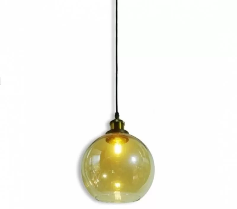 Đèn treo trần thủy tinh TT.03B, 200 x 280 mm
