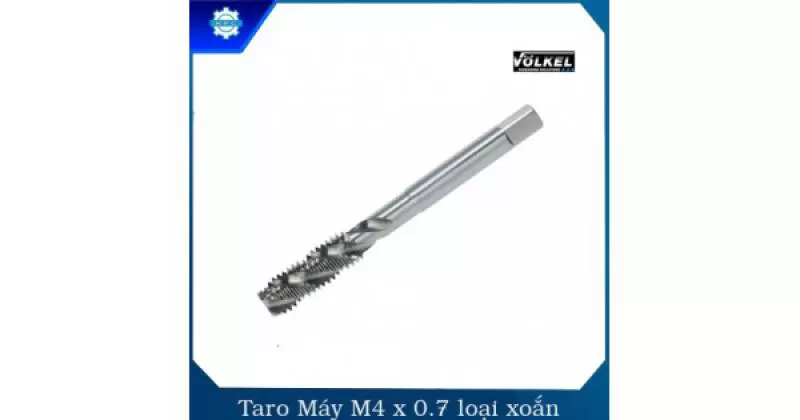 Taro Máy M4 x 0.7 Loại Xoắn