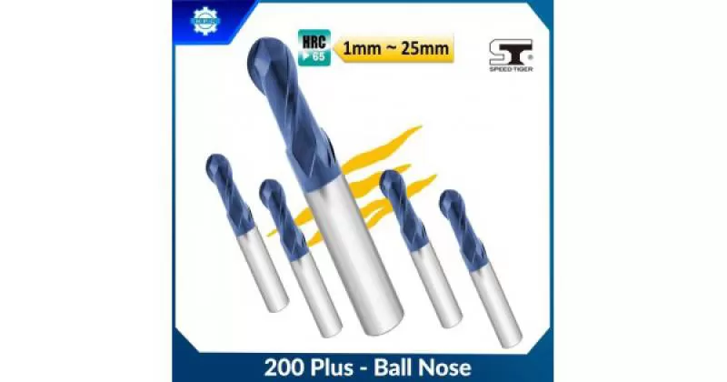Dao phay cầu Speed Tiger 200 Plus