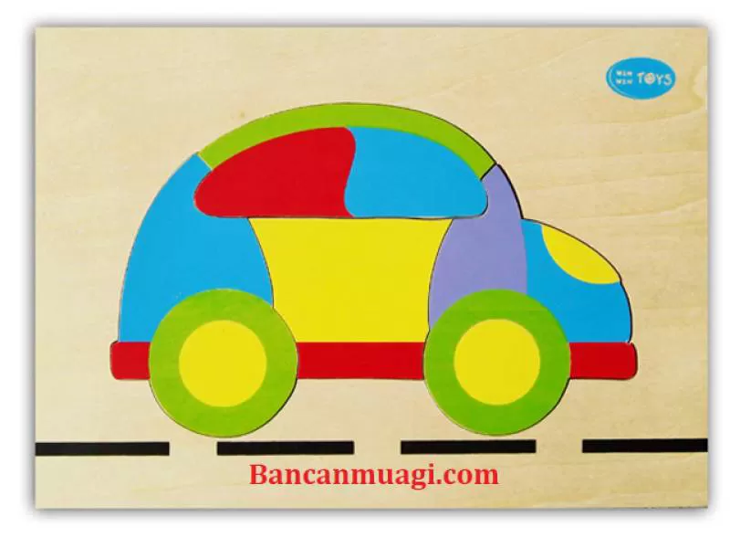 Đồ chơi Ghép phương tiện giao thông bằng Gỗ