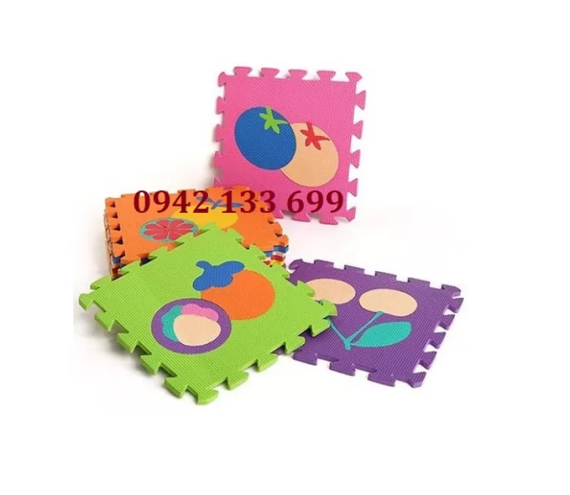 Thảm Xốp Disney Hình Trái Cây