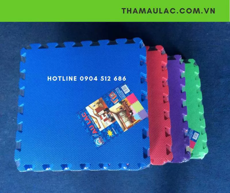Thảm xốp ghép đủ màu 42x42cm
