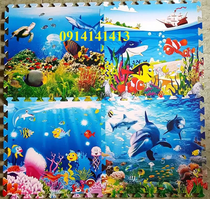 Thảm cho bé Hình Cá