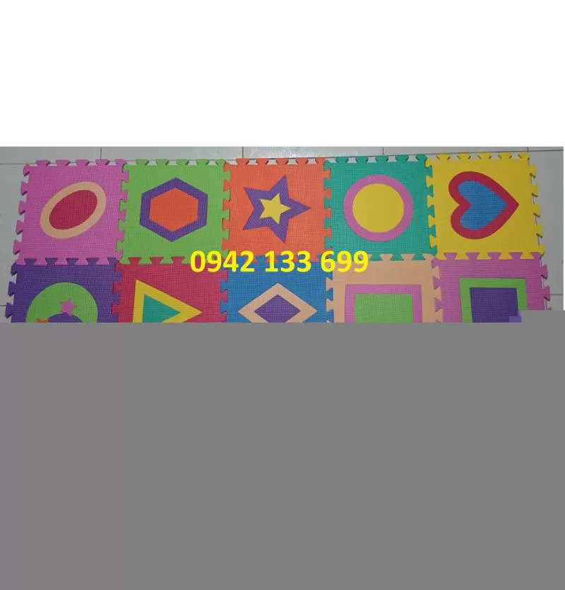 Thảm Xốp Cho Bé Hình Học