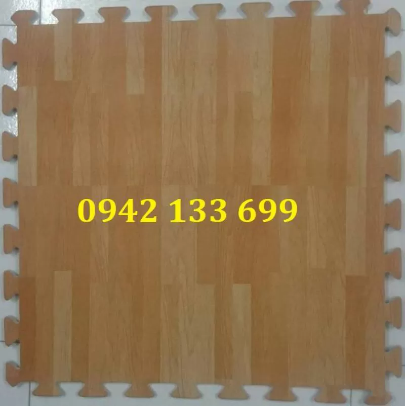 Thảm Tập Thể Dục Hình Vân Gỗ 