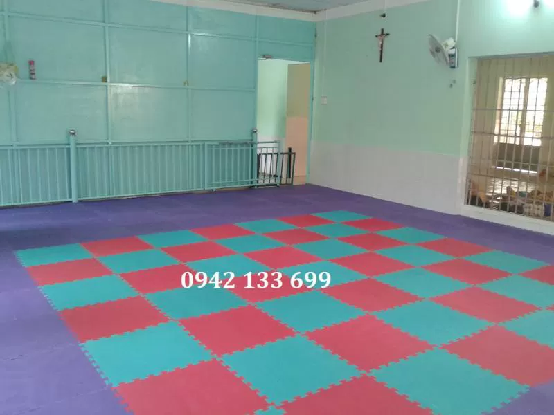 Thảm Cao Su Trải Sàn Trơn Eva 50cm 