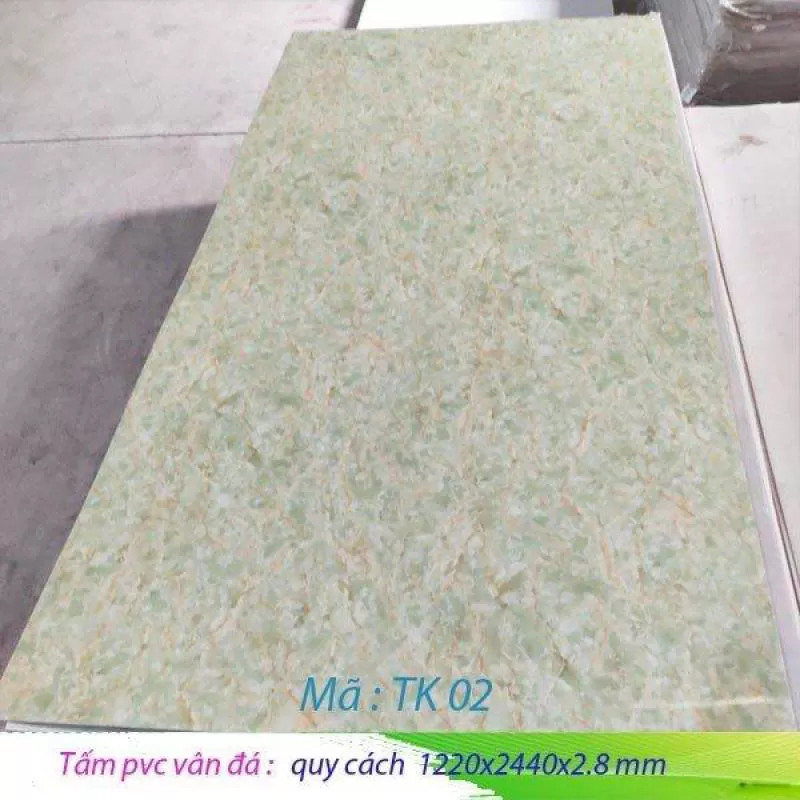 Tấm PVC Vân Đá TK02 – Siêu Bền Giá Rẻ