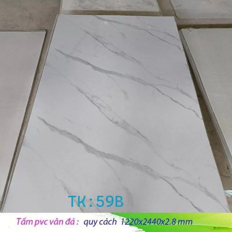 Tấm PVC Vân Đá TK59B – Siêu Bền Giá Rẻ