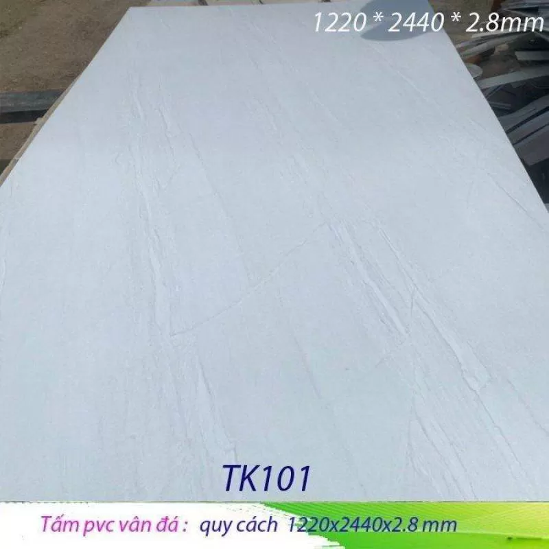 Tấm PVC Vân Đá TK101 – Siêu Bền Giá Rẻ