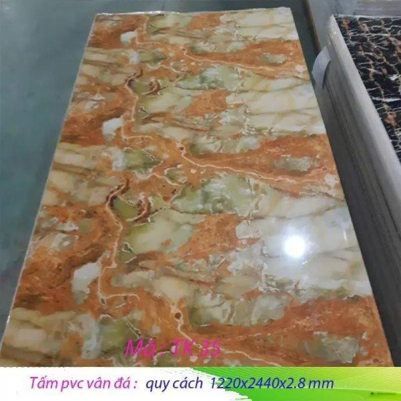 Tấm PVC Vân Đá TK35 – Siêu Bền Giá Rẻ