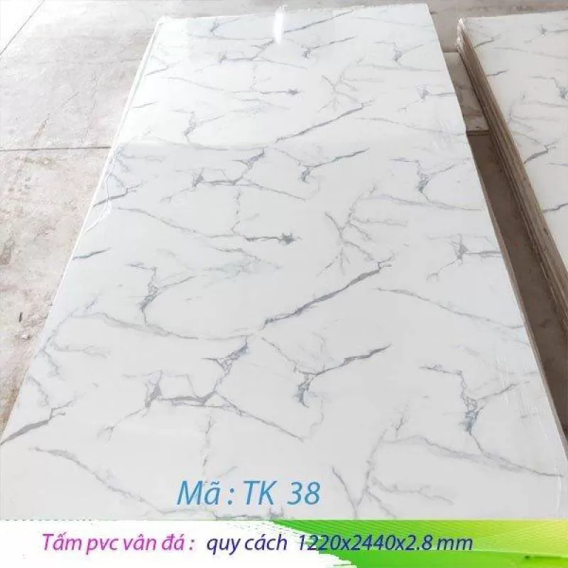 Tấm PVC Vân Đá TK38 – Siêu Bền Giá Rẻ