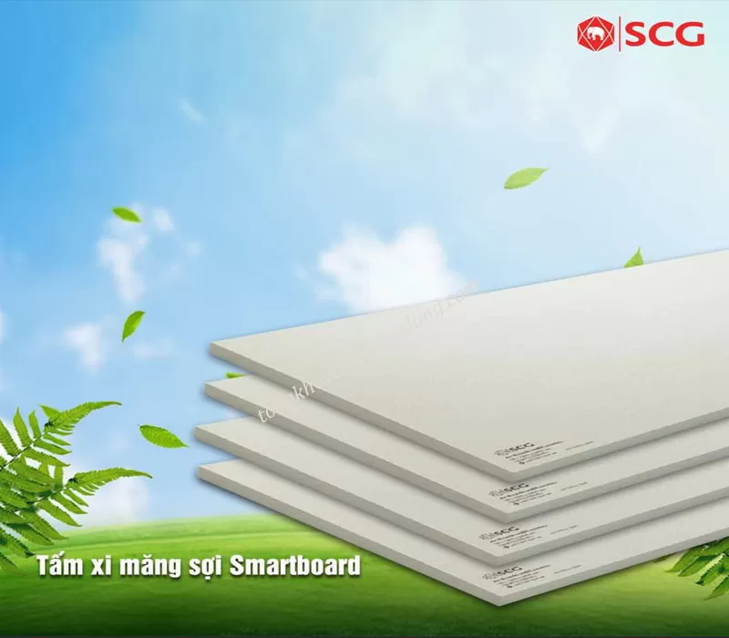 Tấm Cemboard Thái lan 4mm- làm Trần Nhà Yến