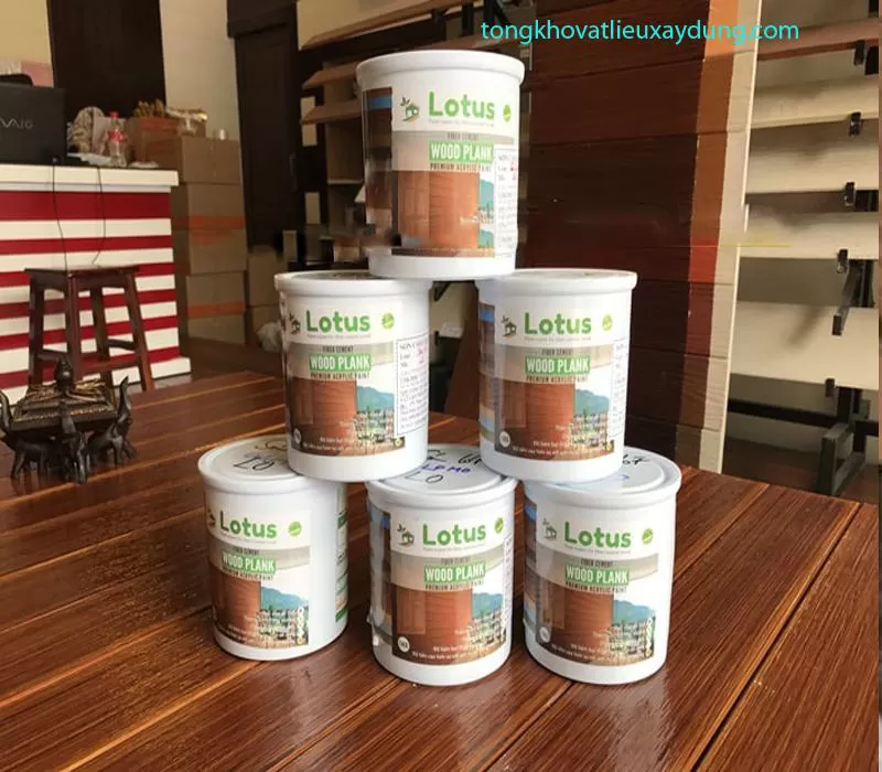 SƠN GIẢ GỖ LOTUS – BỘ LÓT PHỦ 7 KÝ