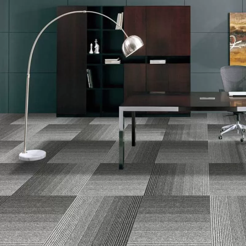 Thảm Gạch giá rẻ màu xám HAWAII 03