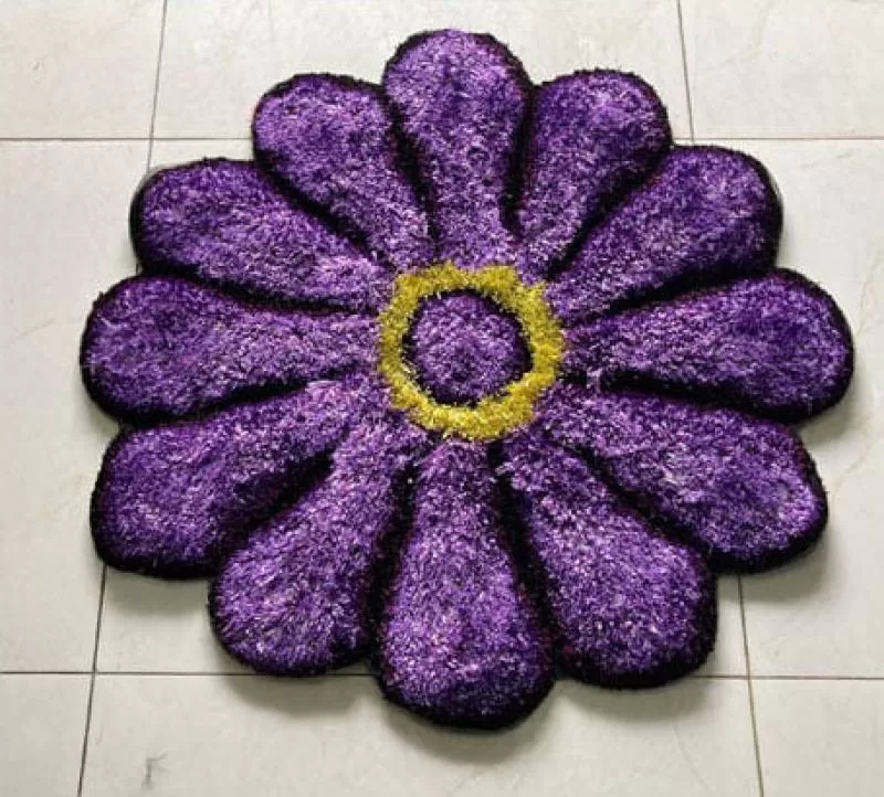 Thảm hoa trang trí đường kính 70cm