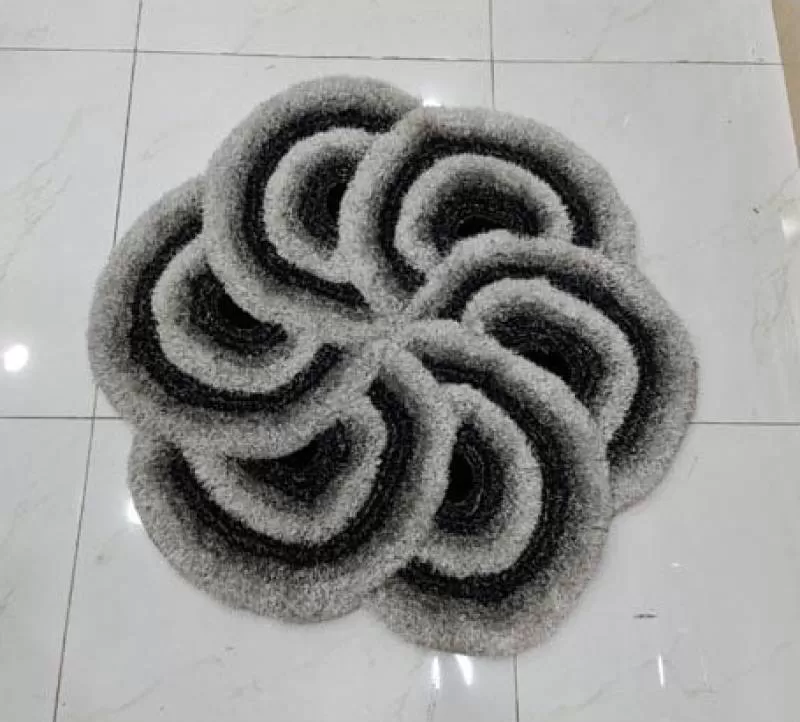 Thảm chùi chân trang trí đường kính 90cm