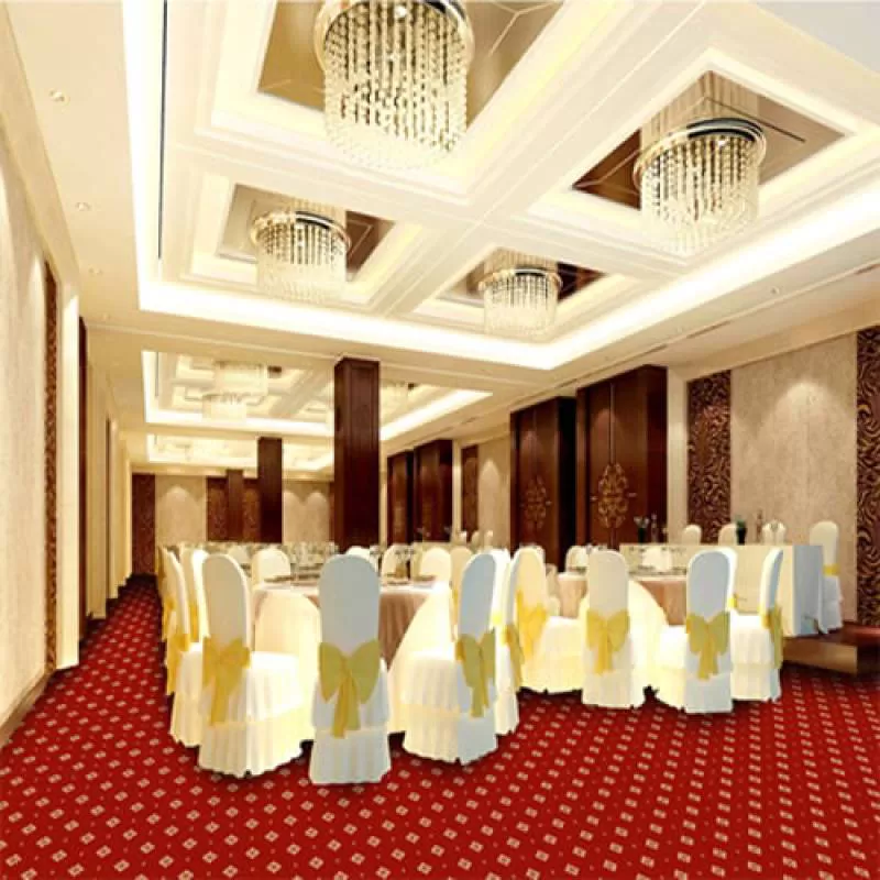 Thảm Hoa Văn Màu Đỏ Wilton Sa 1102