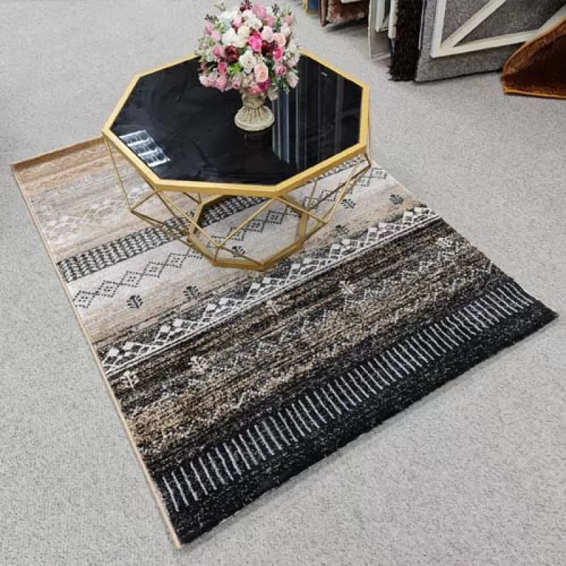 Thảm họa tiết thổ cẩm trang trí phòng khách TF S 7347G