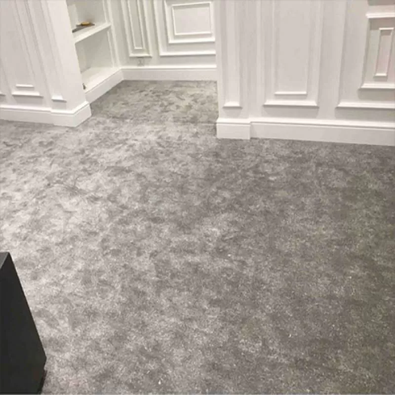 THẢM SÀN MÀU XÁM TRẢI SHOWROOM G10-18