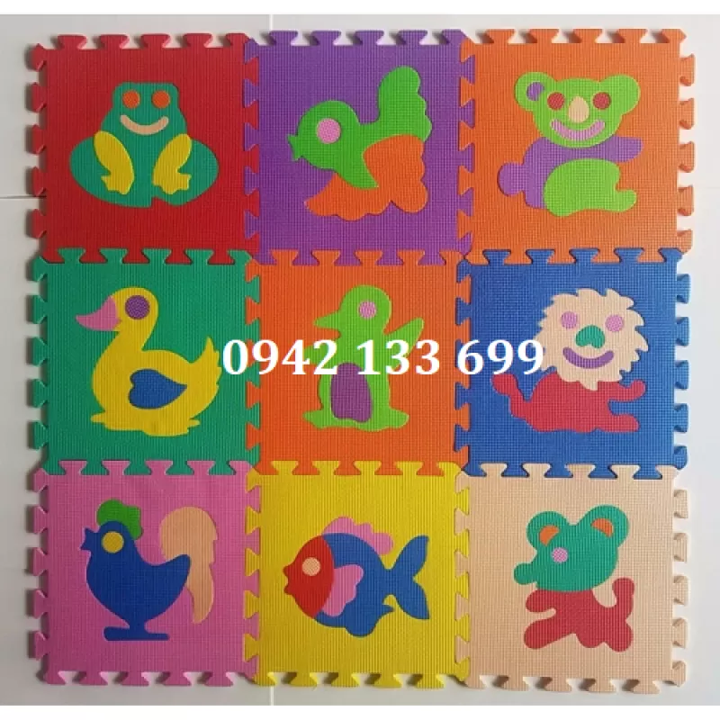 Thảm cho bé Hình Con Vật 