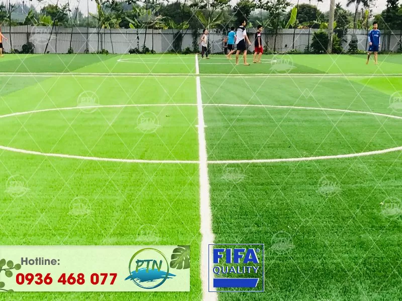 Sân bóng cỏ nhân tạo tại Phường Gia Sàng, TP Thái Nguyên