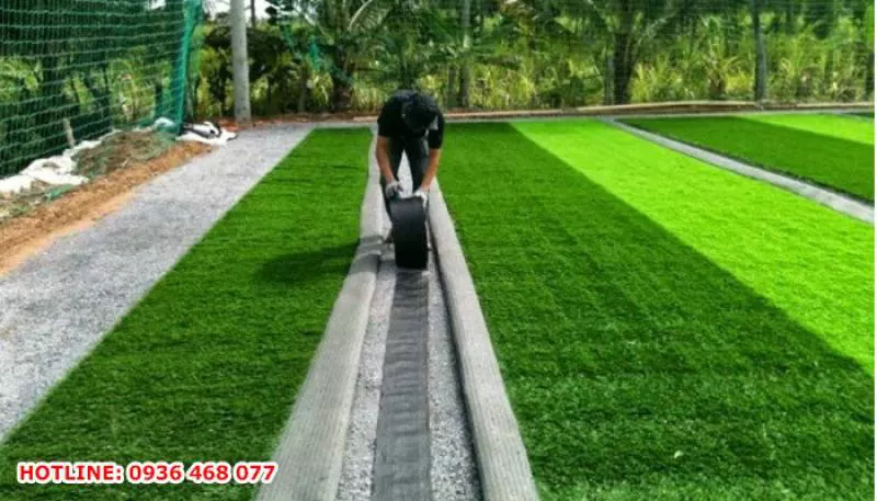 Thi Công Cỏ Nhân Tạo Tại Bắc Ninh