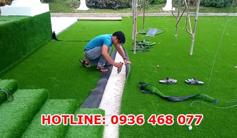 Thi Công Cỏ Nhân Tạo Tại Lào Cai