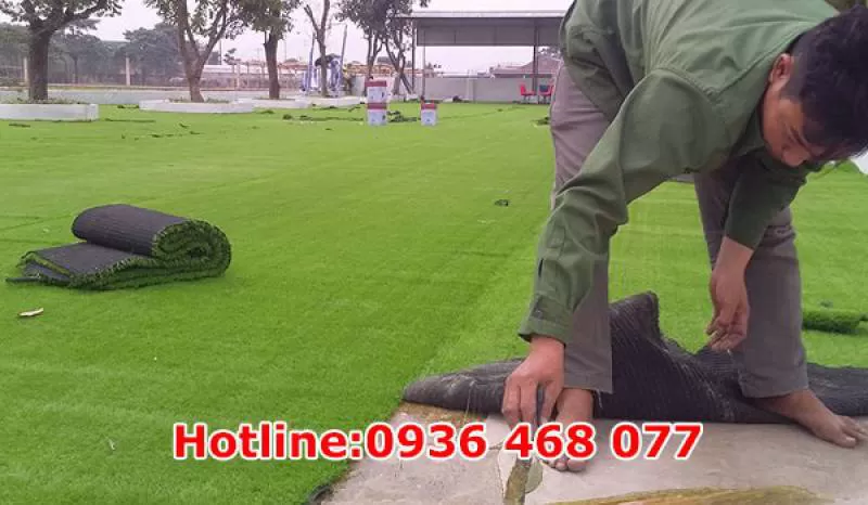 Thi Công Cỏ Nhân Tạo Tại Thái Bình